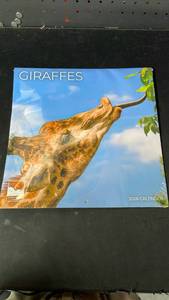 lot 10321 image: Giraffes 2026 Calendar