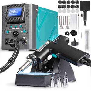 lot 11009 image: YIHUA 948D-I Desoldering Station 110W High Performance ESD-Safe with Temperature Control 716-896°F Adjustable, 3 Pre-set Channels, °C°F Conversion, Auto Stand-by, Sleep Mode