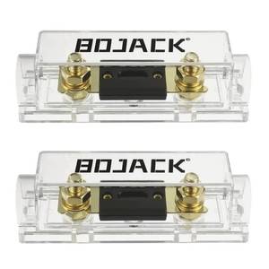 lot 12192 image: BOJACK 024 Gauge ANL Fuse Holder and 80 Amp ANL Fuses for 0 2 4 8 Gauge AWG Fuse Block, Automotive Fuse Holder 80A (Pack of 2)