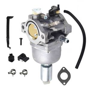 lot 12287 image: ALL-CARB 795873 Carburetor Replacement for John Deere LA105 Riding Mower Tractor 42 19.5HP Replacement for 13.5HP Engine 31F707 350777 14HP V-Twin 808728 Carb 697203 795873 808891 (Used)