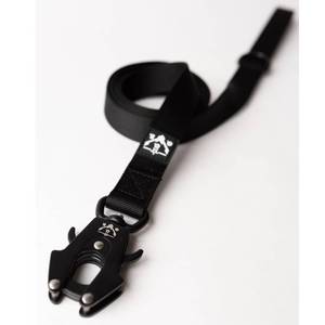 lot 14128 image: Tactical Dog Leash, 5 FT Heavy Duty Military-Grade Nylon, Quick Release Frog Clip (700 lb) with 360° Swivel, Padded Handle, for Medium and Large Dogs, Black �� Operation Good Boy, Veteran Owned