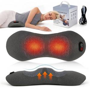 lot 19814 image: Triple Fusion Back Massager with Heat - Sciatica Pain Relief & Spine Decompression Device, Deep Tissue Massager for Lower Back Pain, Office Chair and Home Use for Chronic Sufferers