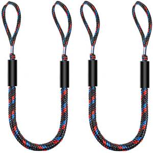 lot 20224 image: Botepon Boat Bungee Dock Lines, Mooring Lines, Boating Gifts for Men, Boat Accessories, Pontoon Accessories, Perfect for Bass Boat, Jet Ski (5 feet)