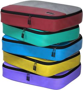 lot 20226 image: Large Packing Cubes for Travel - 1pc Packing Cubes for Suitcases - Lightweight Luggage Organizer Bags (Non-Compression)(Purple Only)