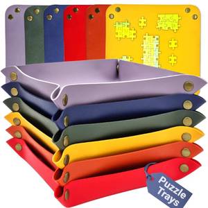lot 20227 image: Puzzle Sorting Trays - 6X Puzzle Organizer for Sorting 1000 Pieces up to 4800 Pieces, Stackable Jigsaw Accessories for Adults