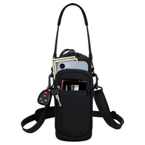 lot 20231 image: Water Bottle Holder (Black, 32.0, Ounces)