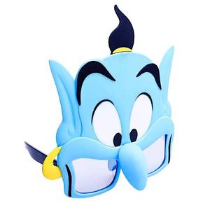 lot 20248 image: Sun-Staches Disney Official Aladdin Genie Sunglasses  Costume Accessory Mask  UV400  One Size Fits Most