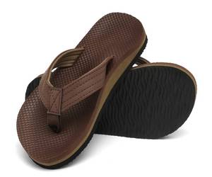 lot 20333 image: INMINPIN Kids Boys Girls Flip Flops Comfort Quick-Dry Beach Pool Aqua Thong Sandals(Little KidBig Kid),Brown,13 little kid