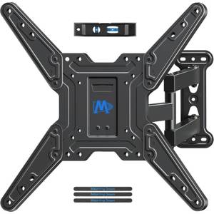 lot 1381 image: Mounting Dream TV Wall Mount Bracket for Most of 26-55 Inch LED, LCD, OLED and Plasma Flat Screen TV with Full Motion Swivel Articulating Arm up to VESA 400x400mm and 60 lbs, MD2393-MX