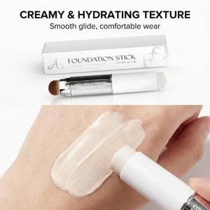 lot 2363 image: Korean Color Changing Foundation Stick, Cream Stick White Foundation, 3-in-1 Primer Foundation Concealer, Medium to Full Coverage, Self-Adjusting Skin Tone, Natural Finish
