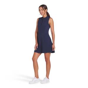 lot 2436 image: PUMA Golf Womens Standard AERLON Mock SL Dress, DEEP Navy XXL