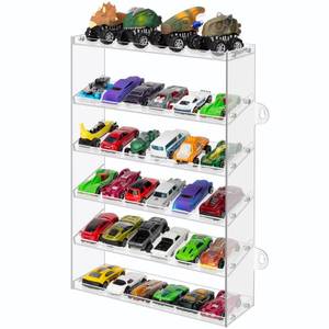 lot 3830 image: Toy car shelf