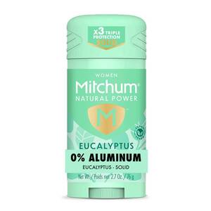lot 4202 image: Mitchum Women��s Natural Power Deodorant Solid, Eucalyptus, 24HR Protection, Vegan, 2.7 oz