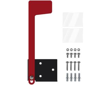 lot 4208 image: Merear Mailbox Flag Replacement Kit, Galvanized Steel Flag for Mailbox, Mailboxes Accessories, Two-Way Installation Methods for Wood, Wall, Metal, Stone, Mailbox