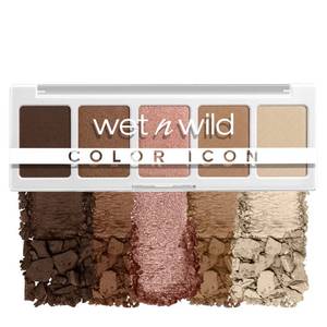 lot 4270 image: wet n wild Color Icon Eyeshadow Makeup 5 Pan Palette, Matte, Shimmer, Metallic, Long Wearing, Rich Buttery Pigment, Cruelty Free - Walking On Eggshells