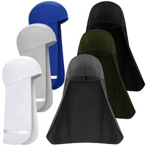 lot 4288 image: Loopeer 6 Pieces Hard Hat Sun Shade Cooling Skull Cap Neck Shade Sun Protector Skull Cap Liner for Men Women(Fresh Color)