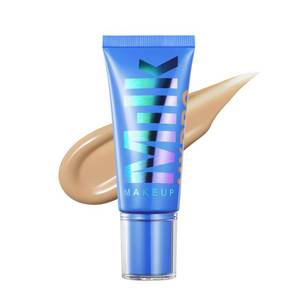 lot 6088 image: Milk Makeup Hydro Grip Hydrating Gel Skin Tint �� 12HR Lightweight Buildable Coverage with Hyaluronic Acid for Natural Dewy Finish �� Non-Comedogenic �� 5 Light wNeutral Undertones, 1oz