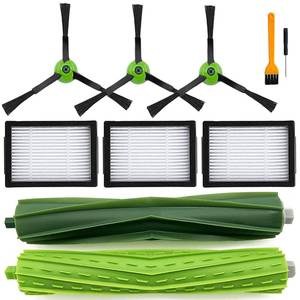 lot 6148 image: Replacement Parts Accessories for iRobot Roomba i3 i3 i7 i7 i4 i5 i5 j5 j5 i6 i6 i8 i8 i2 J7 E5 E6 E7 I&J&E Series Vacuum Cleaner,1 Roller Brushes,3 Filters,3 Side Brushes