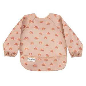 lot 6173 image: Tiny Twinkle Long Sleeve Bib for Babies & Toddlers  Waterproof Smock Bib for Eating  Machine Washable & Mess-Proof Feeding Essentials  Newborn Shower Gift (Boho Rainbow, 6��24M)