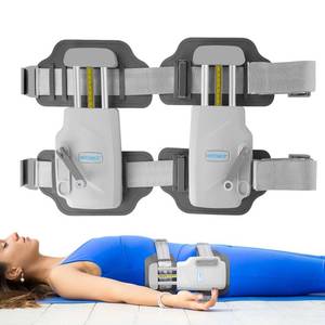 lot 9233 image: HOTMUZ Manual Lumbar Traction Device for Lower Back Pain Relief, Wearable Spinal Decompression System for Herniated Disc, Sciatica & Home Therapy
