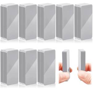 lot 10355 image: Copkim 24 Pcs Outdoor Curtain Weights Heavy Outdoor Waterproof Curtain Magnets Flag Weight Magnetic Weight for Home Decor Shower Outside Curtains Tablecloth Flag Tablecloth to Stop Wind (Gray)