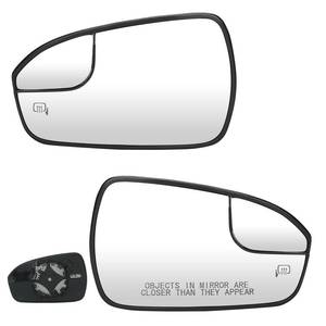 lot 10399 image: Youxmoto Side Heated Mirror Glass, Fit for Ford Fusion 2013-2020, (1 Pair) Driver Left and Passenger Right Convex Mirror Glass, Fit for DS7Z17K707F, DS7Z17K707B