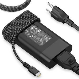 lot 12394 image: 65W USB C Laptop Charger Compatible with HP Spectre x360EnvyChromebookElitebook x360PavilionElite x2ZbookProBook, New Slim Replacement Type C Power Cord Supply
