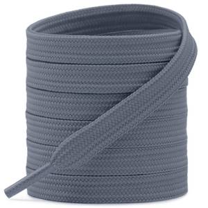 lot 14174 image: DELELE Hollow Flat Athletic Shoelaces 39 Inch Blue Gray Shoe Laces
