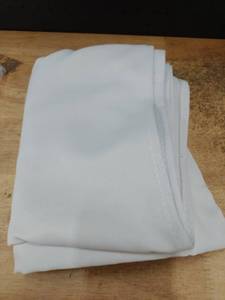 lot 14188 image: NICETOWN Room Divider Curtain 110 inches Long, Grommet Room Darkening Curtain Thermal Window Treatment Sound Dampening for Sliding Glass Door, Greyish White, W66 x L110, 1 Pane