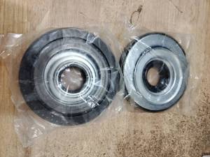 lot 14190 image: Ball Bearings with Rubber Seals 2pcs 5.5in Diameter