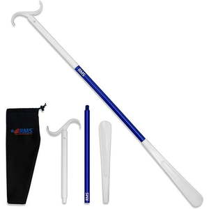 lot 14199 image: RMS 35.5 inch Extra Long Shoe Horn Dressing Stick Aid Helper with Travel Bag