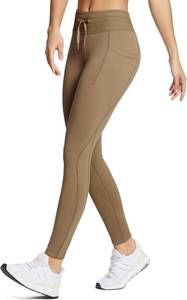 lot 14200 image: baleaf Womens Fleece Lined Leggings Water Resistant High Waisted Thermal Warm Winter Tights Ski Hiking Pants with Pockets 26in
