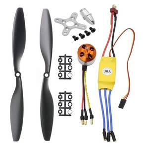 lot 14239 image: abcGoodefg 1000KV RC Brushless Motor A2212 13T with 30A Brushless ESC 1045 Propeller CW CCW Accessories Kit Mount for RC Plane F450 550 Quadcopter