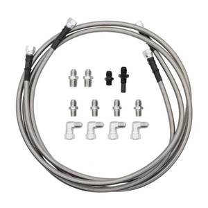 lot 14244 image: Jecoupoon 6AN 70 Cooler Hose Line kit Compatible with 4L60E 4L80E TH350