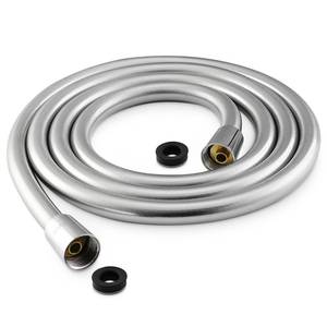 lot 14252 image: Rivix Extra Long Replacement Shower Hose Extension Handheld Shower Head Hose 70 Inches Flexible and Durable with Brass Insert and Nut