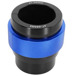 lot 20022 image: Off-Road Motorcycle CNC Aluminum Fork Seal Driver Tool - 47-48MM (Blue)  Split Design for Damage-Free Seal Installation  Universal for Dirt Bikes & ATVs