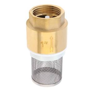 lot 20425 image: Foot Valve 1, PNXKTXO DN25 Brass Check Valve Water Pump Bottom Valves Foot Valve with Filter