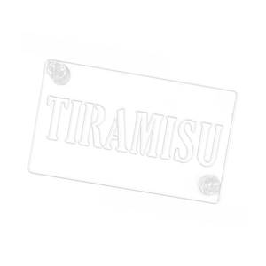 lot 20452 image: Cake Decorating Stencil Wedding Birthday Tiramisu Letter Template Molding Baking Lover Tool for Sugar Powder Top Stencil