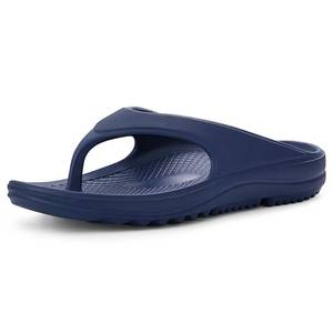 lot 20468 image: shevalues Orthopedic Sandals for Women Arch Support Recovery Flip Flops Pillow Soft Summer Beach Shoes, Navy Blue 39 (7.5-8 Women6-6.5 Men)