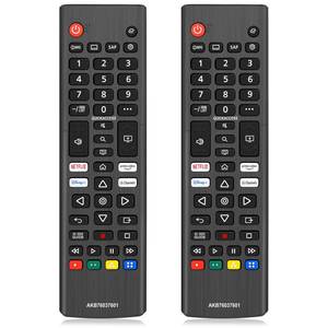 lot 20473 image: Hujidar Remote Control Replacement for LG TV, 2 Pack Universal Compatible with All LG Smart TV Models Including Magic, OLED, LCD, 4K, LED, QNED, NanoCell
