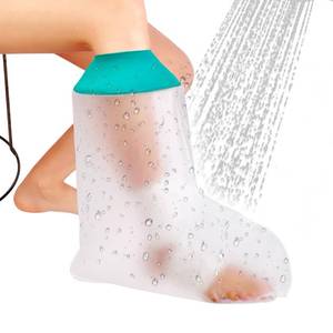 lot 2006 image: CIVJET Cast Covers for Shower Leg, Waterproof Cast Cover for Showering, Cast Protector for Shower Leg Adult, Shower Boots for Foot after Surgery, Ankle, Foot (Diameter - 7.9)