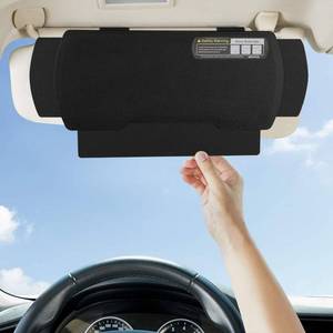 lot 2021 image: WANPOOL Anti-Glare Sun Visor Extender Sunshade UV Blocker Black 1 pc