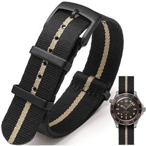 lot 2051 image: Nizonlaie Military Ballistic Nylon Watch Band Heavy Buckle 18mm 20mm 22mm 24mm Thick G10 Premium Nylon Watch Bands Smart Watch Replacement Band Strap for Men Women