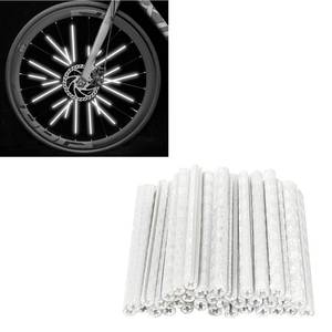 lot 2058 image: catazer Bike Spoke Reflector Visibility Reflective Waterproof White