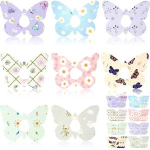 lot 2449 image: Geiserailie 32 Pack Adhesive Patches, Compatible with Dexcom G7, CGM Patches, Butterfly Tape Stickers Sensor Covers Waterproof and Sweat-Proof Flexible and Breathable Pre-Cut Long-Lasting