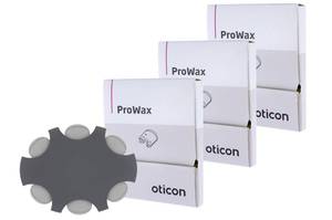 lot 2475 image: Oticon ProWax Hearing Aid Filters (3-Pack) - Original, Easy to Replace Wax Guards for Optimal Performance (WhitePink)