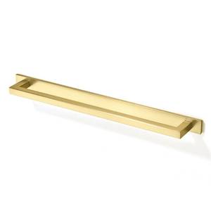 lot 3896 image: TUNNY 5 Pack Square Solid Cabinet Handles-12.6320mm Screw Spacing Brushed Gold Furniture Hardware Handles for Kitchen Cabinets Bedroom Dresser Wardrobe Cabinet Pulls