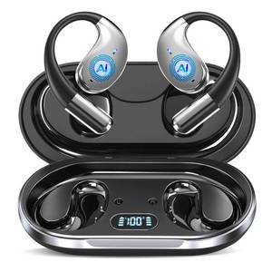 lot 4132 image: AI Translation Earbuds 144 Languages Real-Time 2-Way Voice Translator Earphones, Bluetooth 5.4 OWS Open-Ear Comfort, Hi-Fi Music & Call, Gift for Travel Business Language Learning, For iOSAndroid