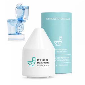 lot 4379 image: Hypoaled Toilet Cleaner, Household Cleaning Solution, Toilets Bowl Cleaning Reduces Hard-Water Stains & Odor, Automatic Refreshes Toilets, Long-Lasting Bowl Cleaner Fresh Scent, White