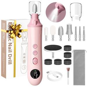 lot 4482 image: Ccigedy Cordless Electric Toe Nail Grinder for Thick Toenails with LCD Lamp